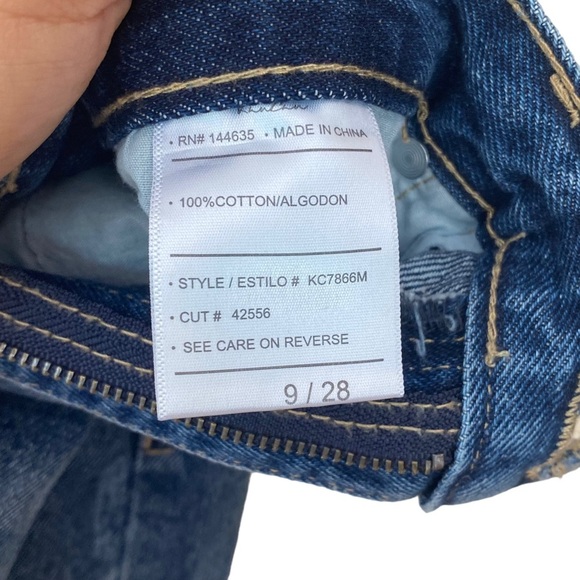 Kancan Stephanie‎ Ultra High Rise 90’s Boyfriend Jeans NWT - Picture 11 of 11